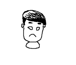 Checkers facial expressions sticker #10407641