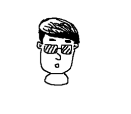 Checkers facial expressions sticker #10407644