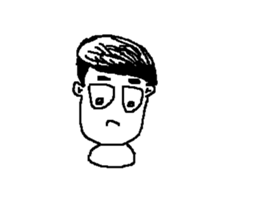 Checkers facial expressions sticker #10407645