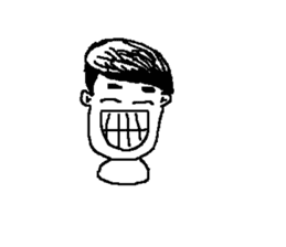 Checkers facial expressions sticker #10407646