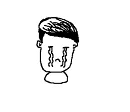 Checkers facial expressions sticker #10407654