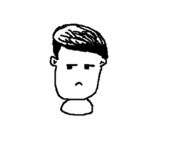 Checkers facial expressions sticker #10407655