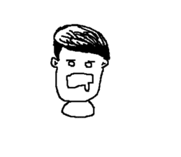 Checkers facial expressions sticker #10407660