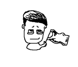 Checkers facial expressions sticker #10407662