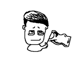 Checkers facial expressions sticker #10407662