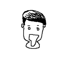 Checkers facial expressions sticker #10407666