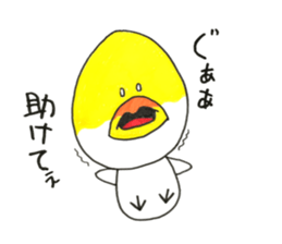 Life of chicken. Oh..so cute. sticker #10407679