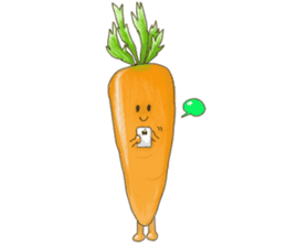 sweet vegetables and fruits sticker #10408034