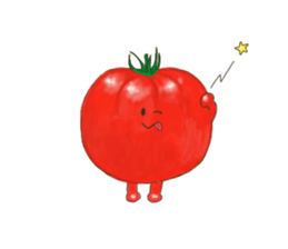 sweet vegetables and fruits sticker #10408043