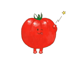 sweet vegetables and fruits sticker #10408043
