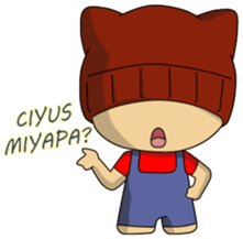 Bujang Karo di Medan sticker #10408286