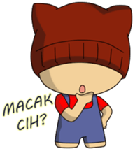 Bujang Karo di Medan sticker #10408303