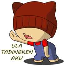 Bujang Karo di Medan sticker #10408304