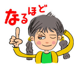 Hanako goes. sticker #10408374