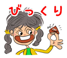 Hanako goes. sticker #10408376
