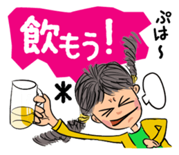 Hanako goes. sticker #10408389