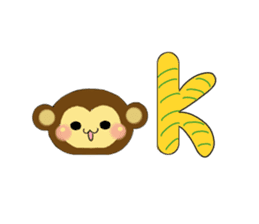 Spring monkey (Chinese) sticker #10408557