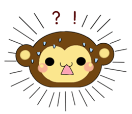 Spring monkey (Chinese) sticker #10408572