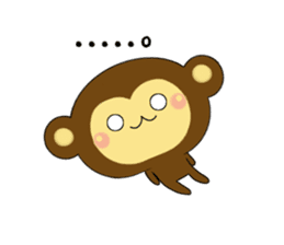 Spring monkey (Chinese) sticker #10408584
