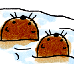 Matsuoka and funny creatures3 sticker #10408913