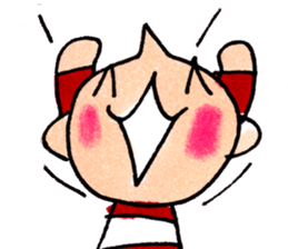 Matsuoka and funny creatures3 sticker #10408920