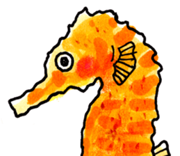 Matsuoka and funny creatures3 sticker #10408929