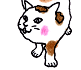 Matsuoka and funny creatures3 sticker #10408932