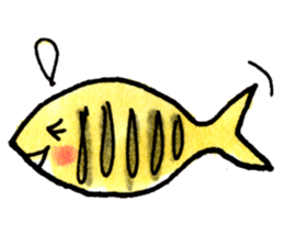 Matsuoka and funny creatures3 sticker #10408937