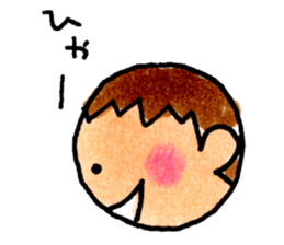 Matsuoka and funny creatures3 sticker #10408938