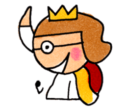 Matsuoka and funny creatures3 sticker #10408945