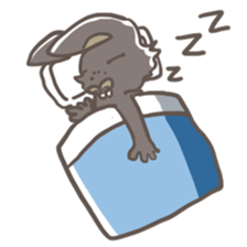 Big Black Rabbit sticker #10409400