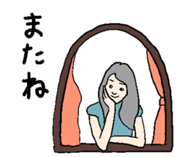 Girls_Sticker sticker #10409455