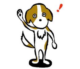 Nice dog sticker #10410312