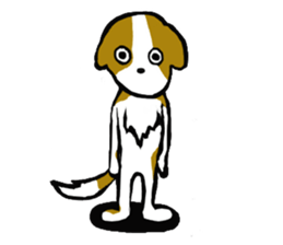 Nice dog sticker #10410313