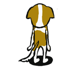 Nice dog sticker #10410314