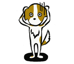 Nice dog sticker #10410315