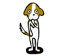 Nice dog sticker #10410320