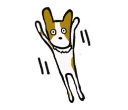 Nice dog sticker #10410322