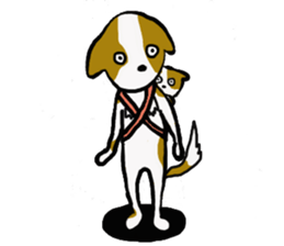 Nice dog sticker #10410331