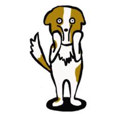 Nice dog sticker #10410334