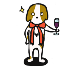 Nice dog sticker #10410335