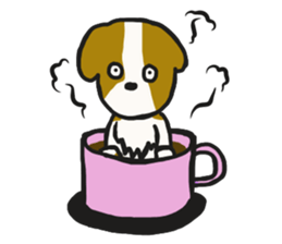 Nice dog sticker #10410345