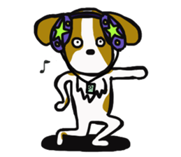 Nice dog sticker #10410346