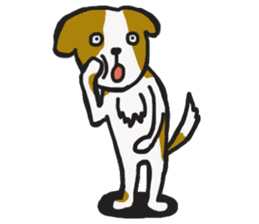 Nice dog sticker #10410350