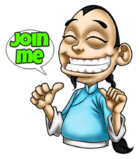 More Manners, Master Fu sticker #10410354