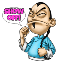 More Manners, Master Fu sticker #10410362