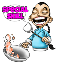 More Manners, Master Fu sticker #10410379