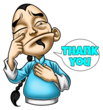 More Manners, Master Fu sticker #10410387