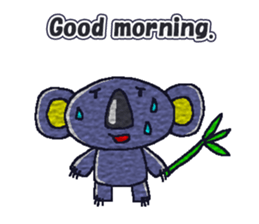 Shy Eucalyptus -kun(English) sticker #10411832