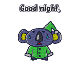 Shy Eucalyptus -kun(English) sticker #10411833